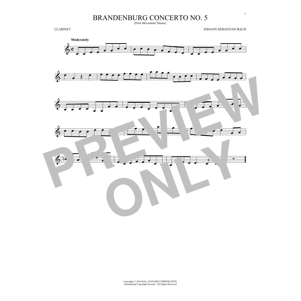Brandenburg Concerto No. 5